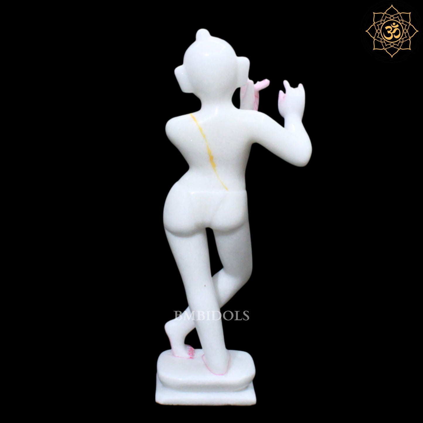 15inch Iskcon Radha Krishna Marble Murti in Makrana Marble