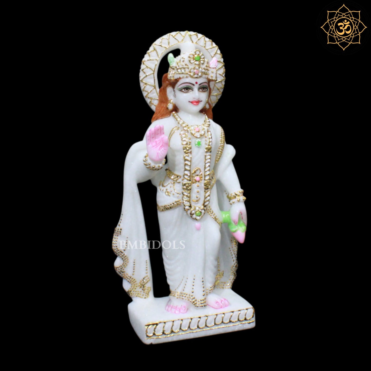 Ram Darbar Marble Idol for Pooja in Ghar Mandirs in 1feet