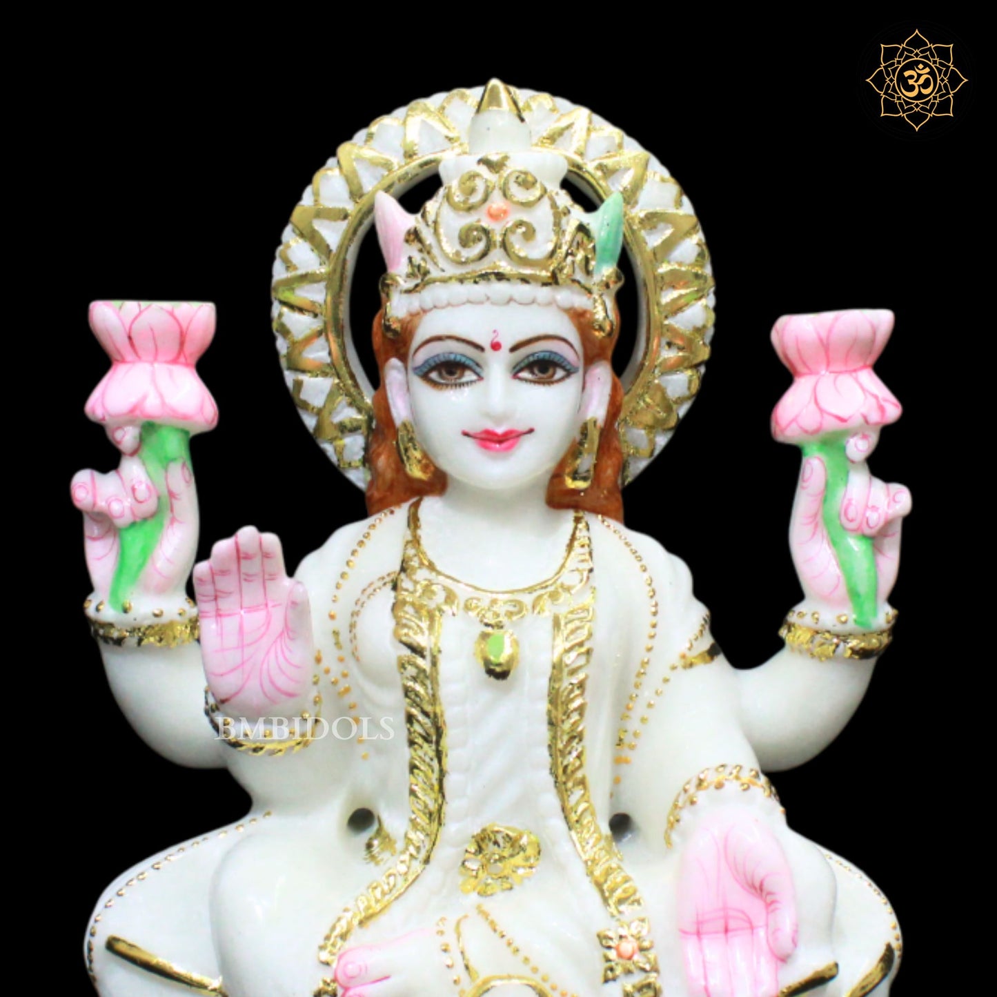 Lakshmi Marble Murti for Homes and Temples in 1feet