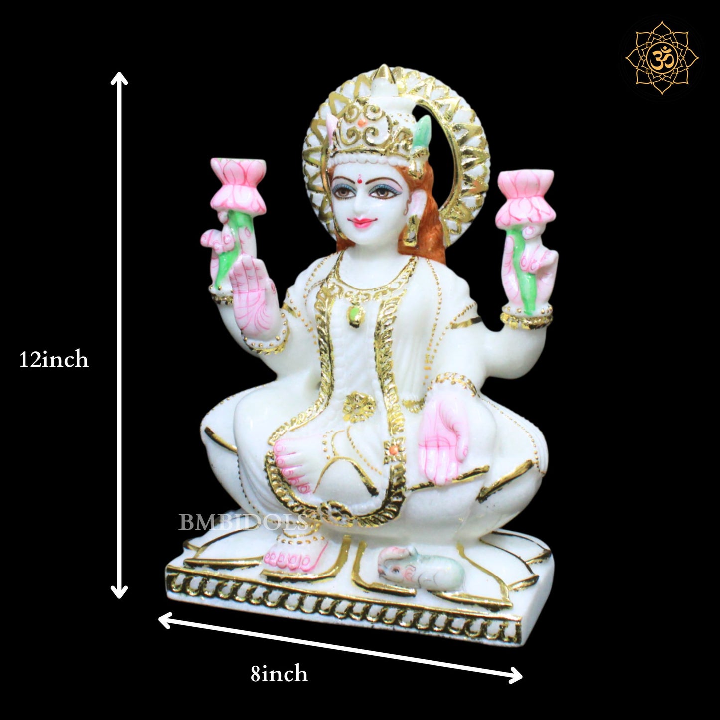 Lakshmi Marble Murti for Homes and Temples in 1feet