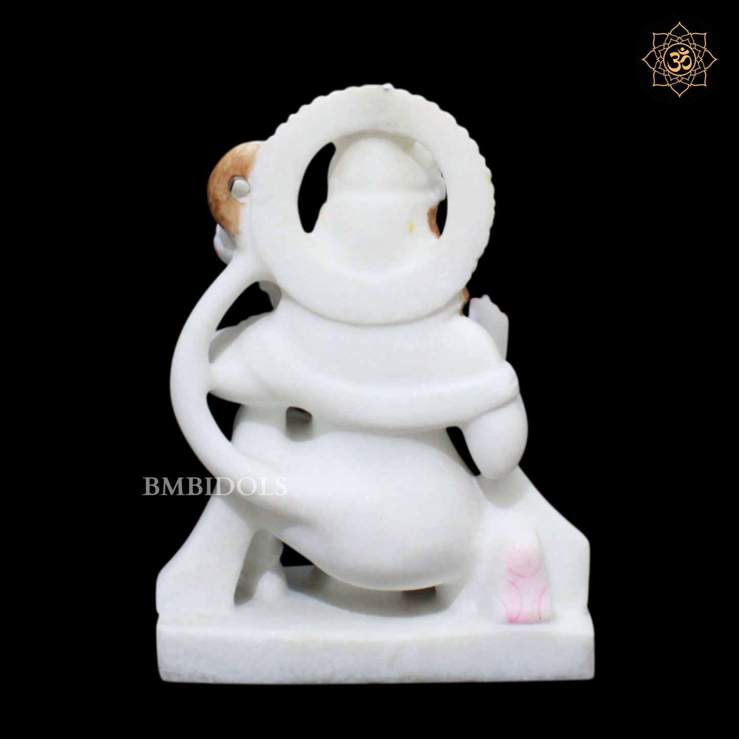 Ashirwad Hanuman Bhagwan Murti designed in Makrana Marble