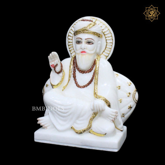 Guru Nanak Dev Marble Murti in 9inches for Ghar Mandirs