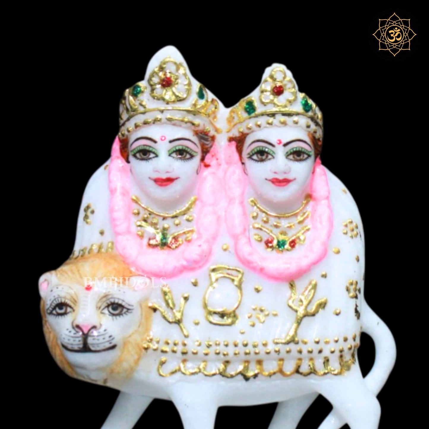 Chamunda Maa Murti in 6inches in Makrana Marble
