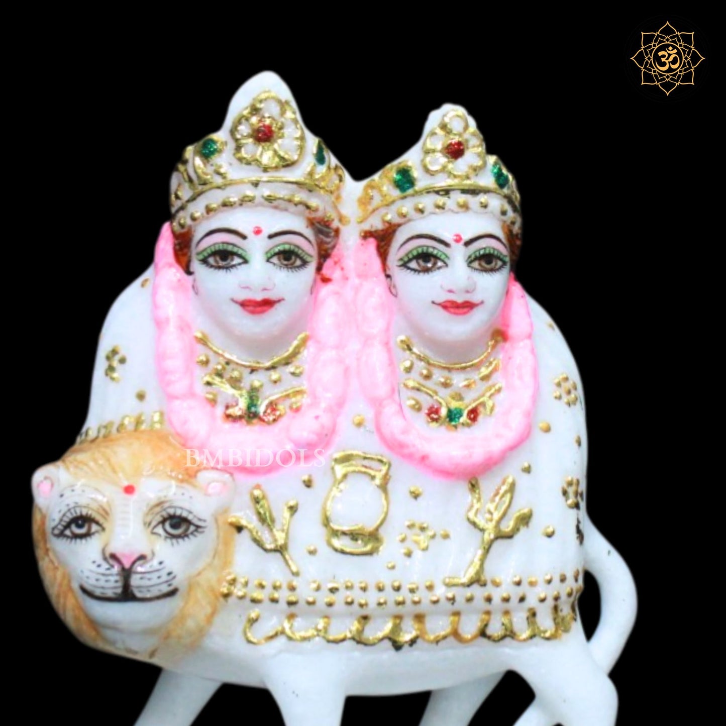 Chamunda Maa Murti in 6inches in Makrana Marble