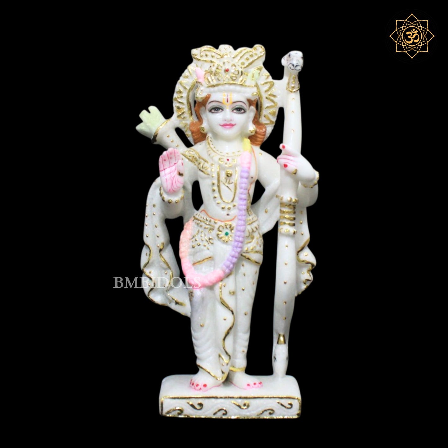 12inches Special Ram Darbar Marble Statue in Makrana Marble