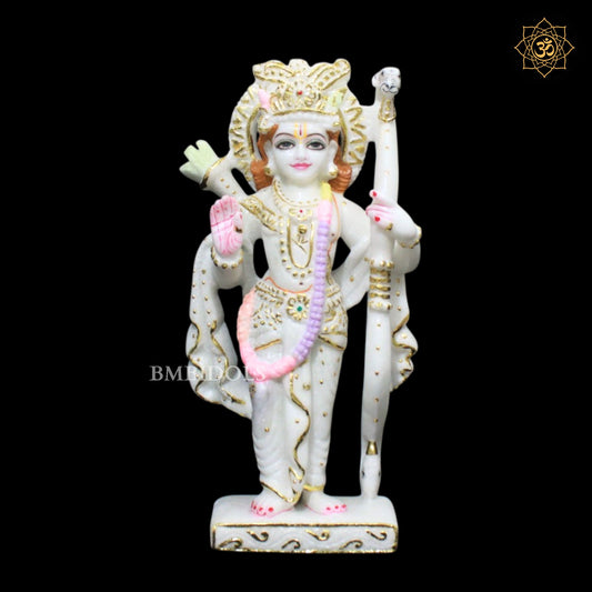 12inches Special Ram Darbar Marble Statue in Makrana Marble