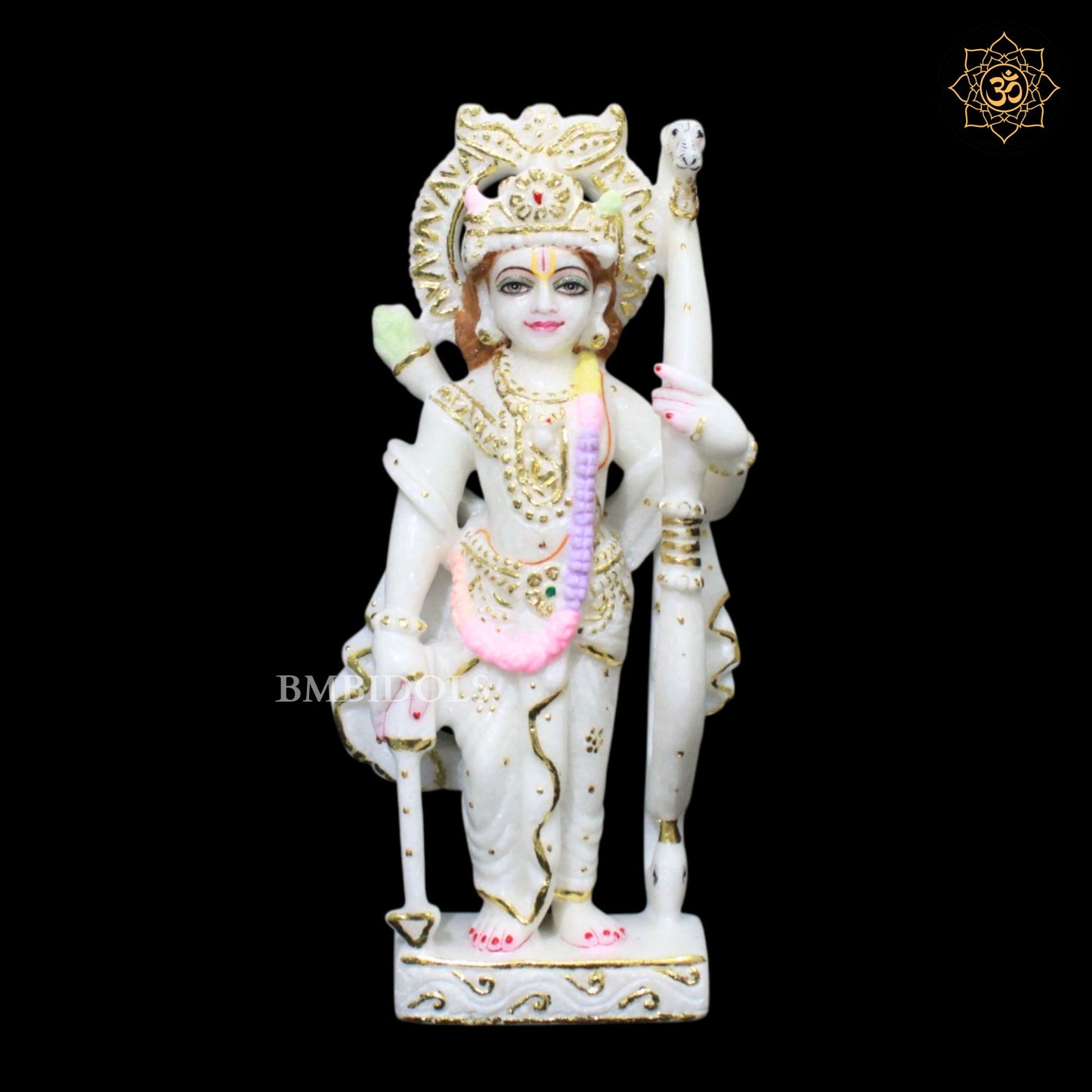 12inches Special Ram Darbar Marble Statue in Makrana Marble