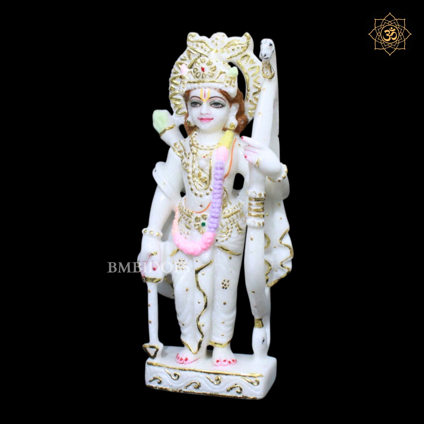 12inches Special Ram Darbar Marble Statue in Makrana Marble