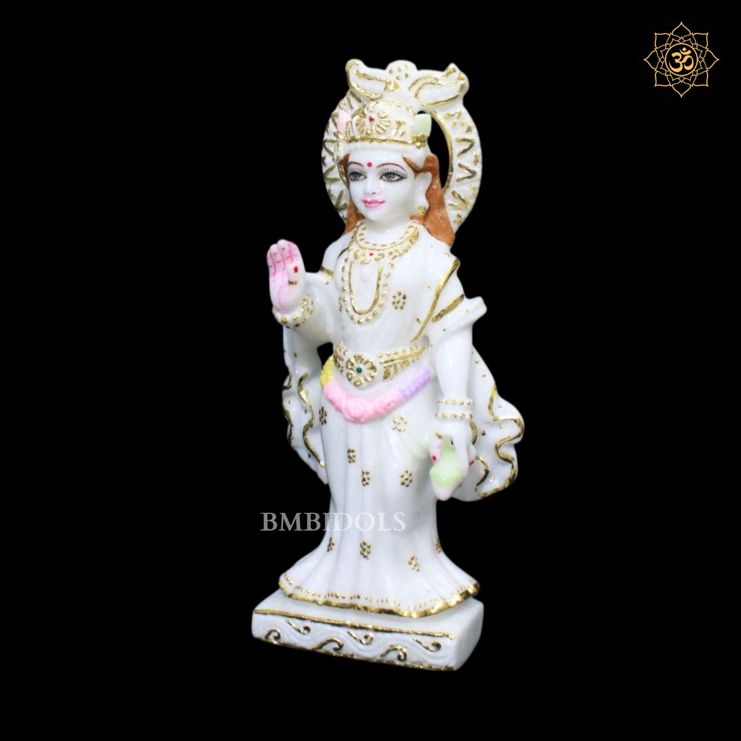 12inches Special Ram Darbar Marble Statue in Makrana Marble
