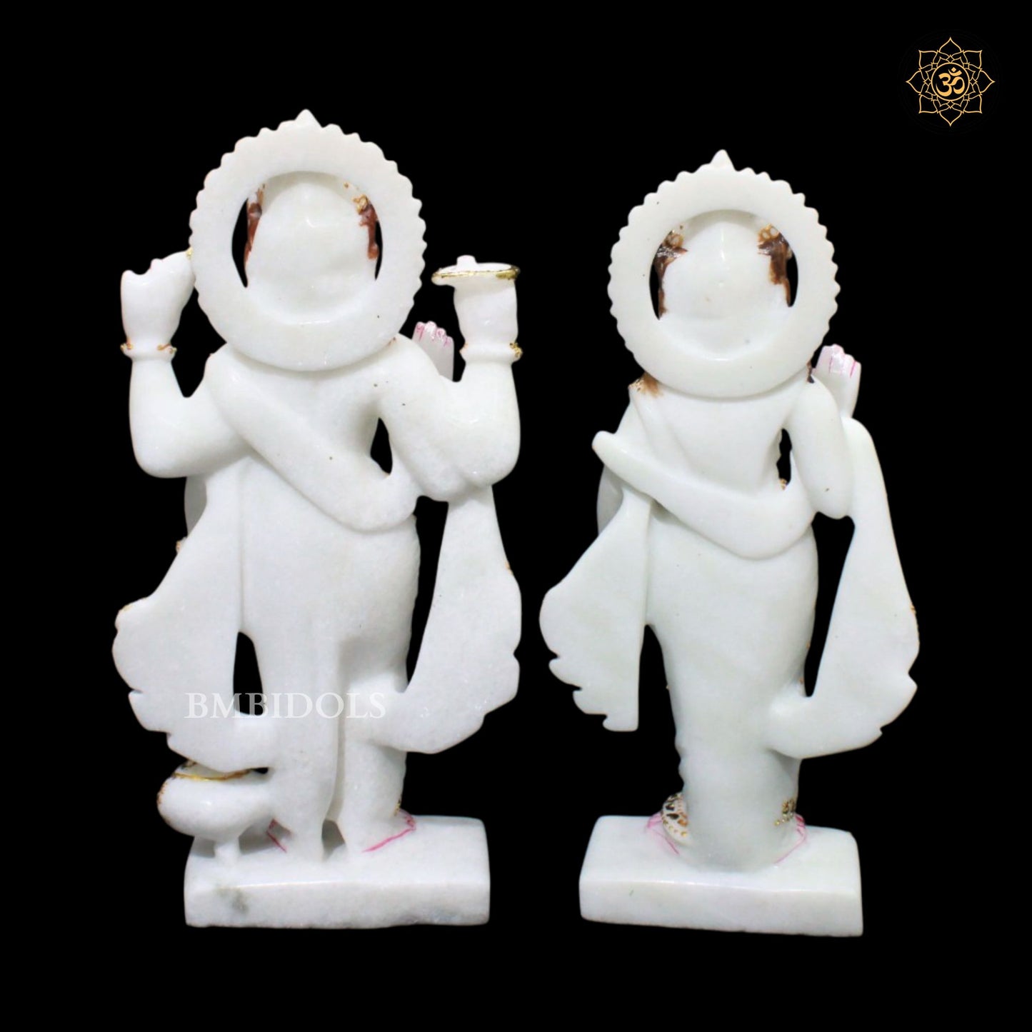 Lakshmi Narayan Bhagwan Marble Murti in 1feet