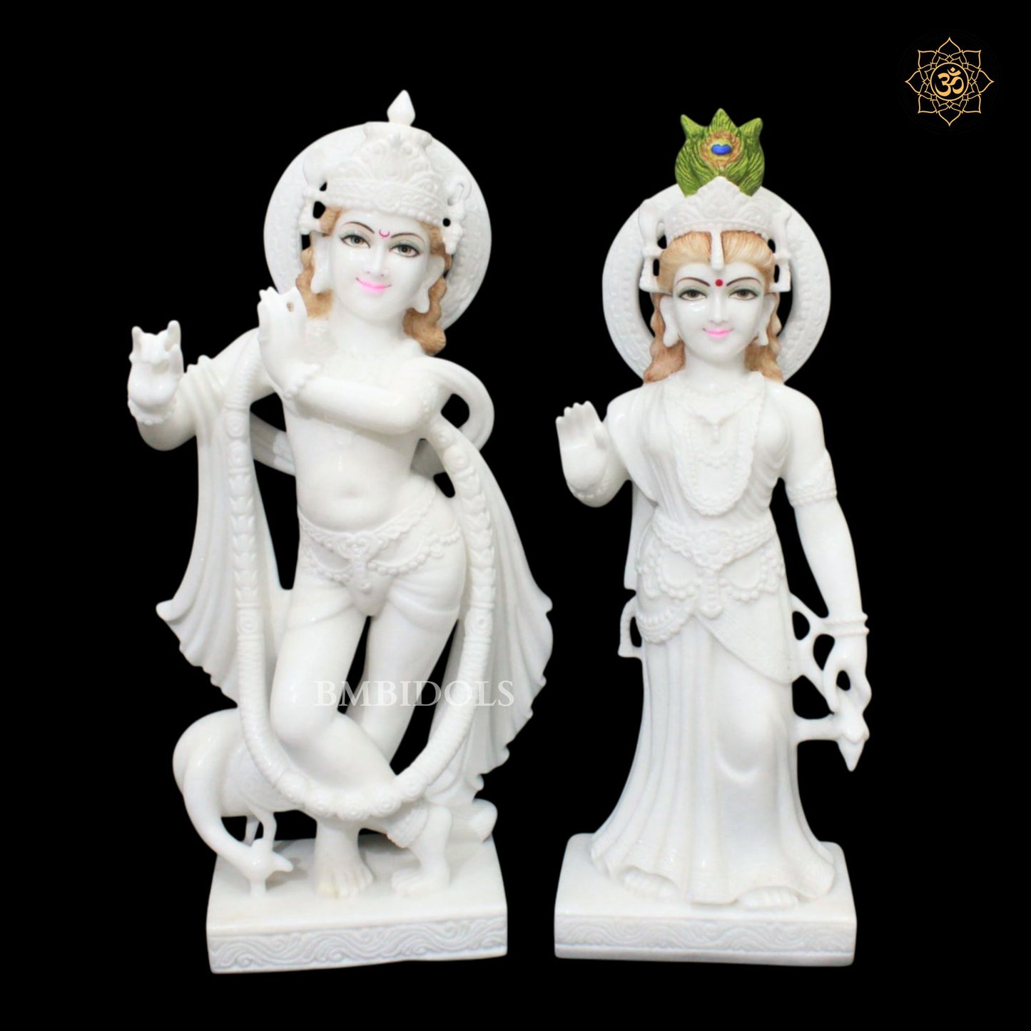 Special Radha Krishna Marble Idol in Big Size 27inches