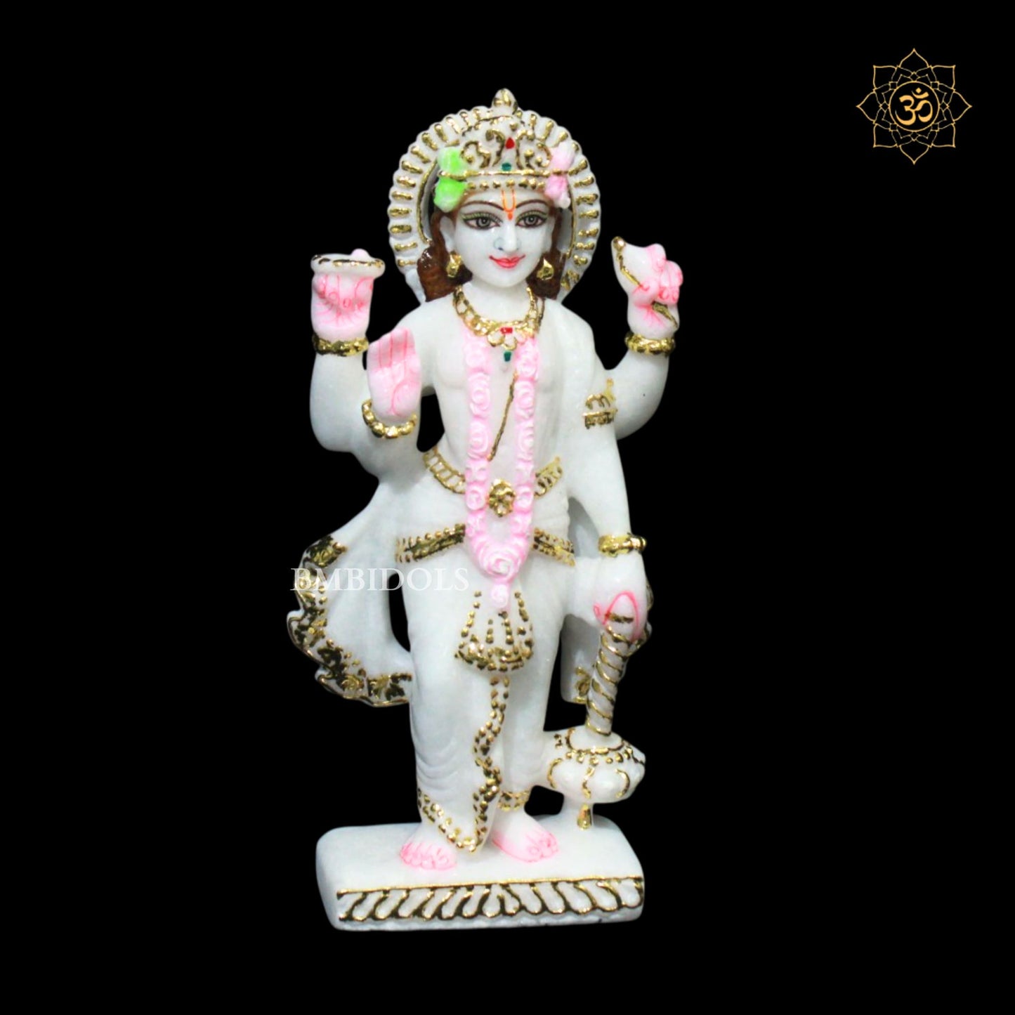 Lakshmi Narayan Marble Murti in 10inch for Homes