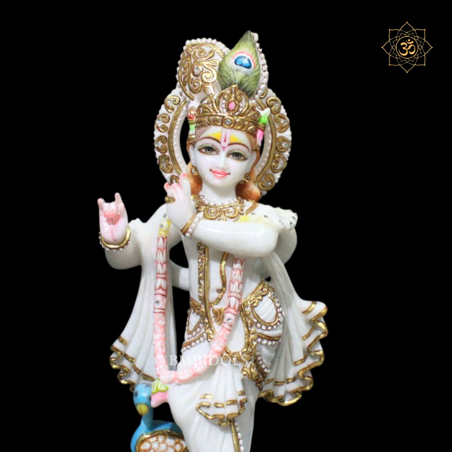 18inch Special Radha Krishna Marble Murti in Makrana Marble