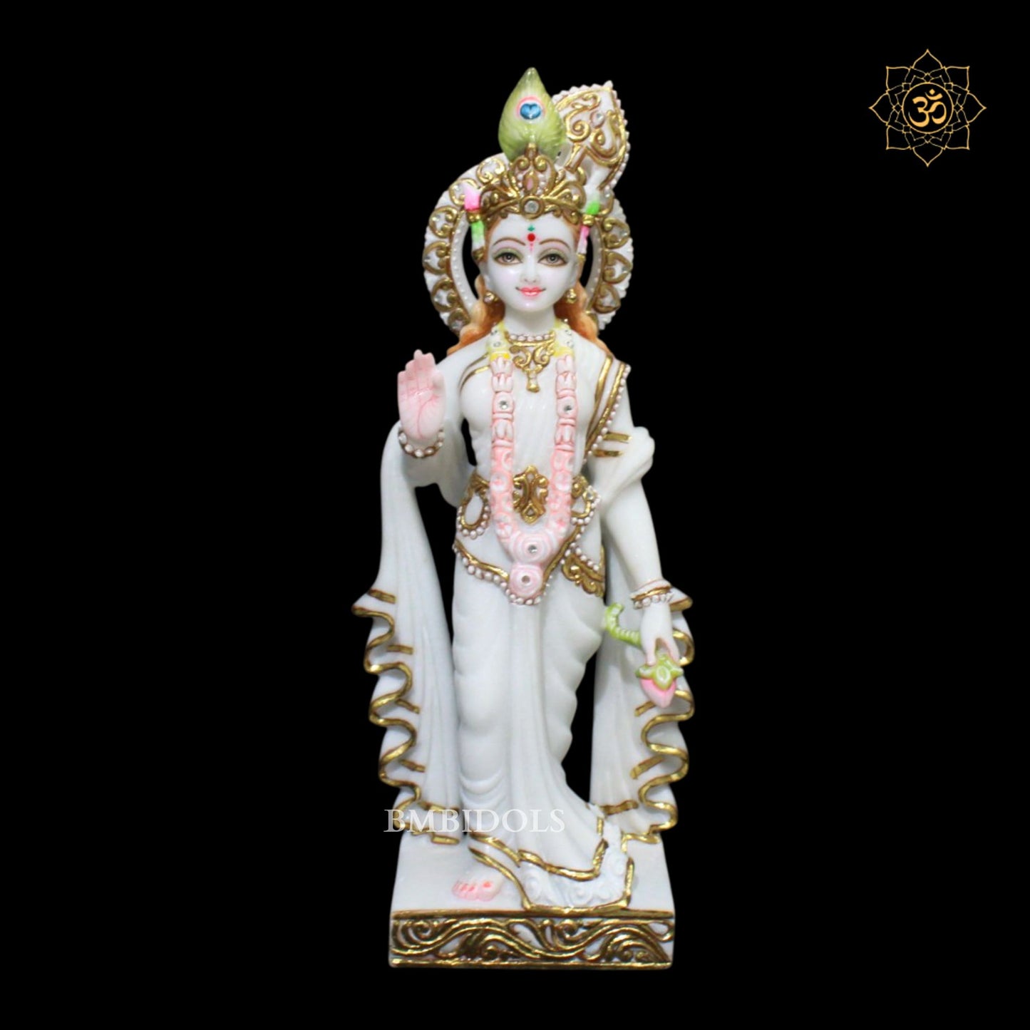 18inch Special Radha Krishna Marble Murti in Makrana Marble