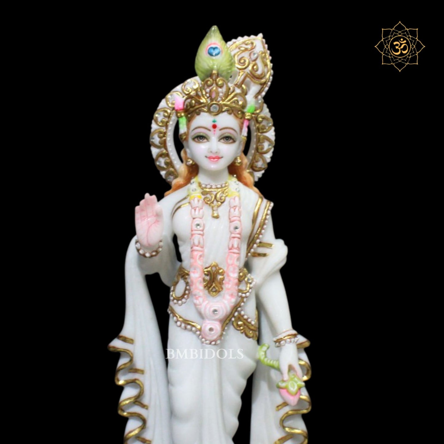 18inch Special Radha Krishna Marble Murti in Makrana Marble