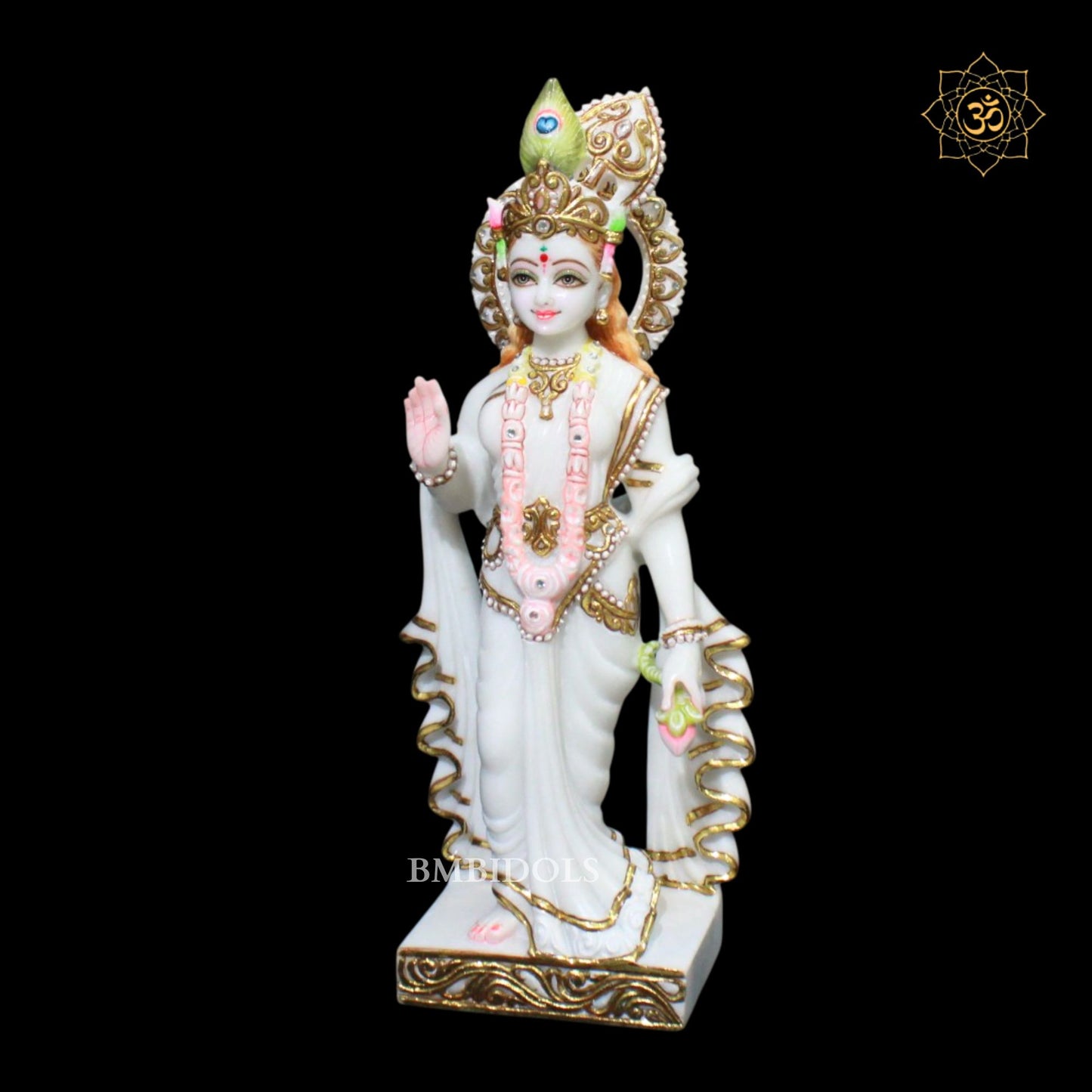 18inch Special Radha Krishna Marble Murti in Makrana Marble