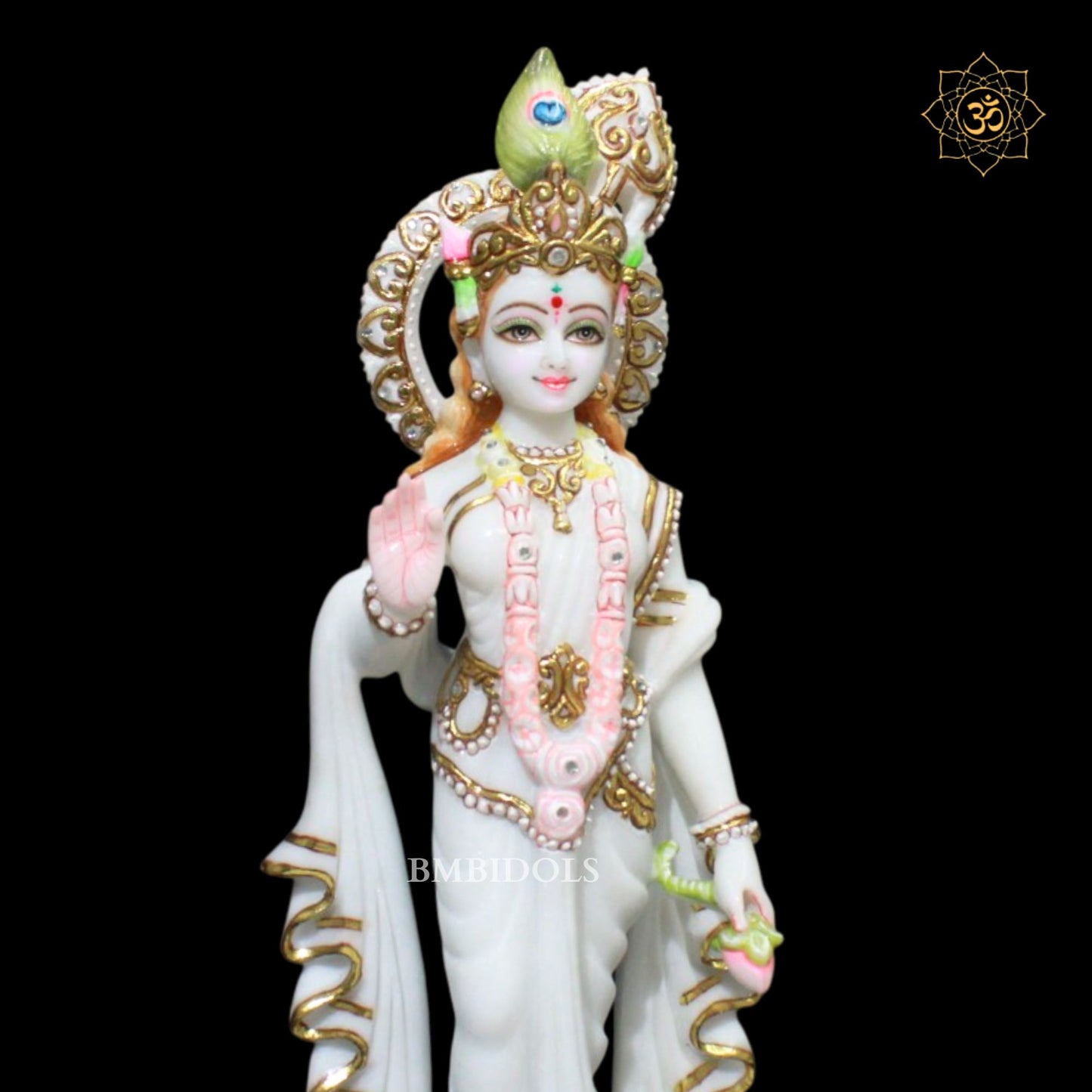 18inch Special Radha Krishna Marble Murti in Makrana Marble