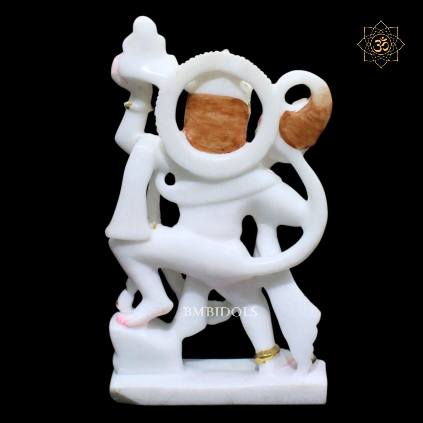 Veer Hanuman Marble Murti in 12inches in Makrana Marble
