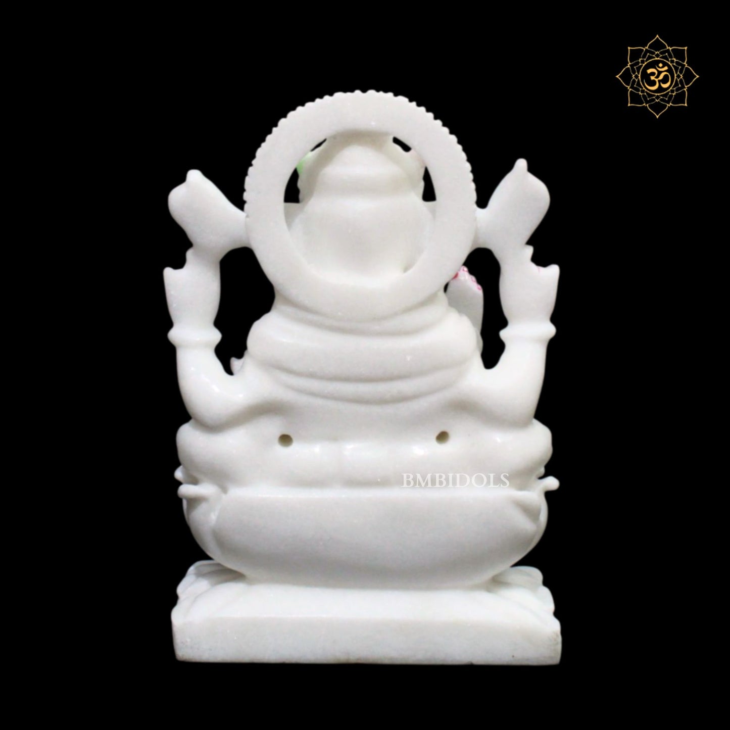 Ganesh Lakshmi Marble Statue in 1feet