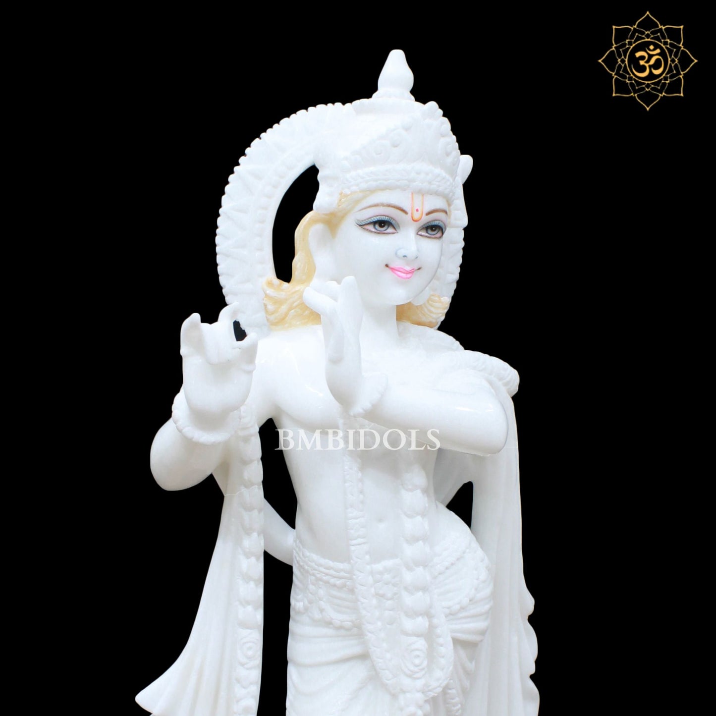 Big Radha Krishna Marble Murti made in Makrana Marble