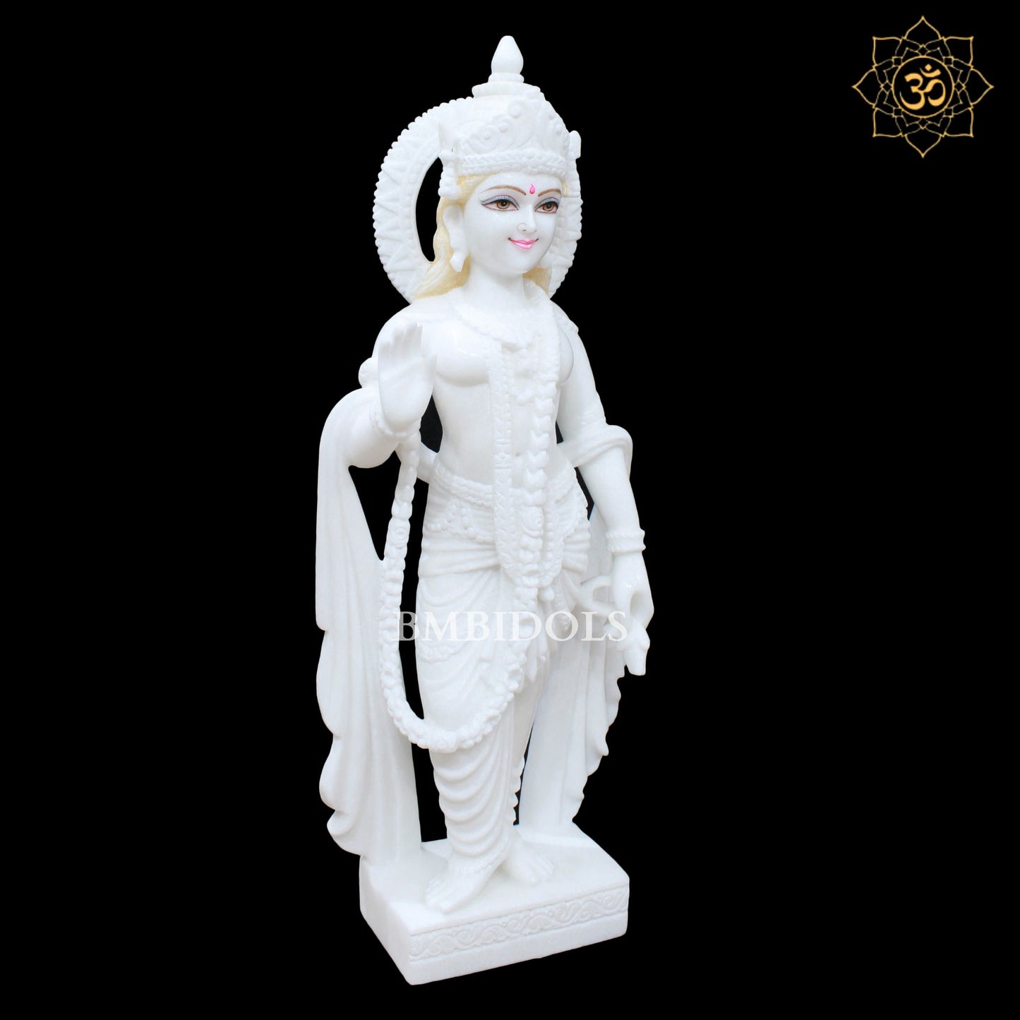 Big Radha Krishna Marble Murti made in Makrana Marble