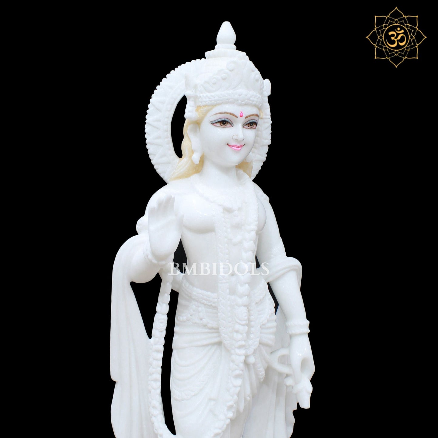 Big Radha Krishna Marble Murti made in Makrana Marble