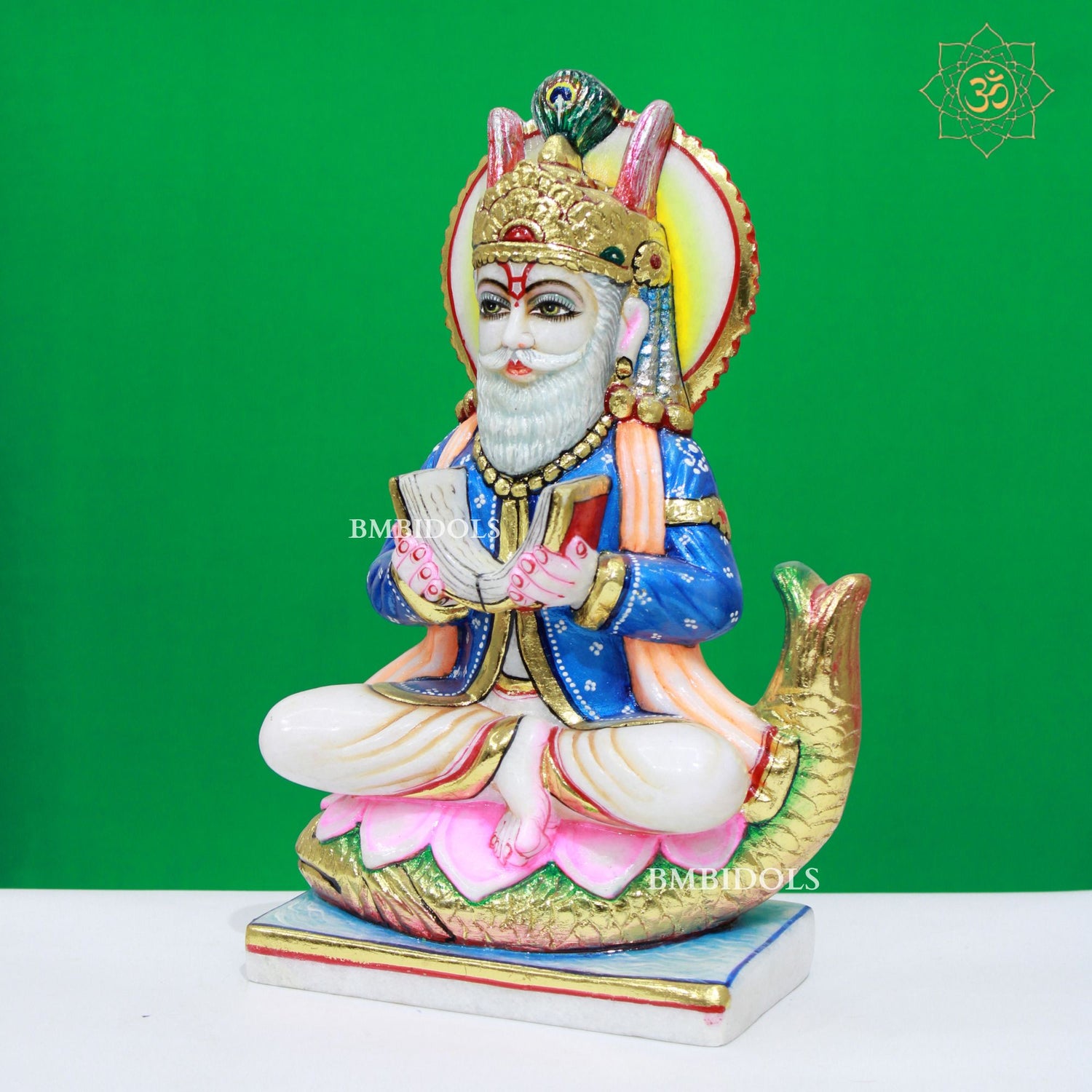 Marble Jhulelal Murti