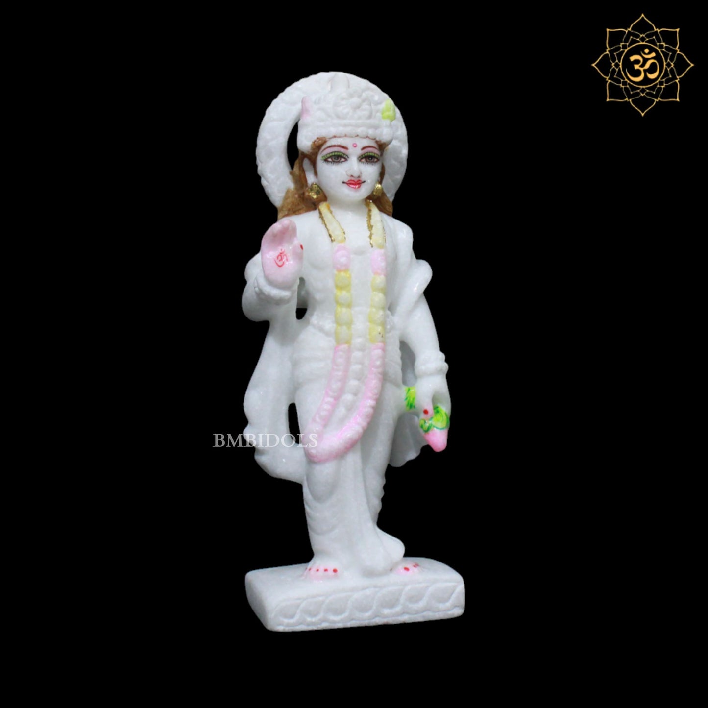 Lakshmi Narayan Marble Murti in 9inches for Makrana Marble