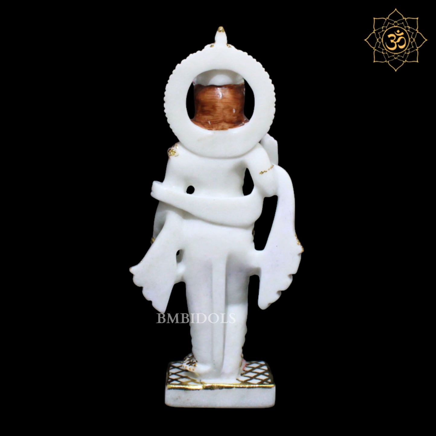 Vishnu Lakshmi Marble Murti in Standing Posture in Makrana Marble