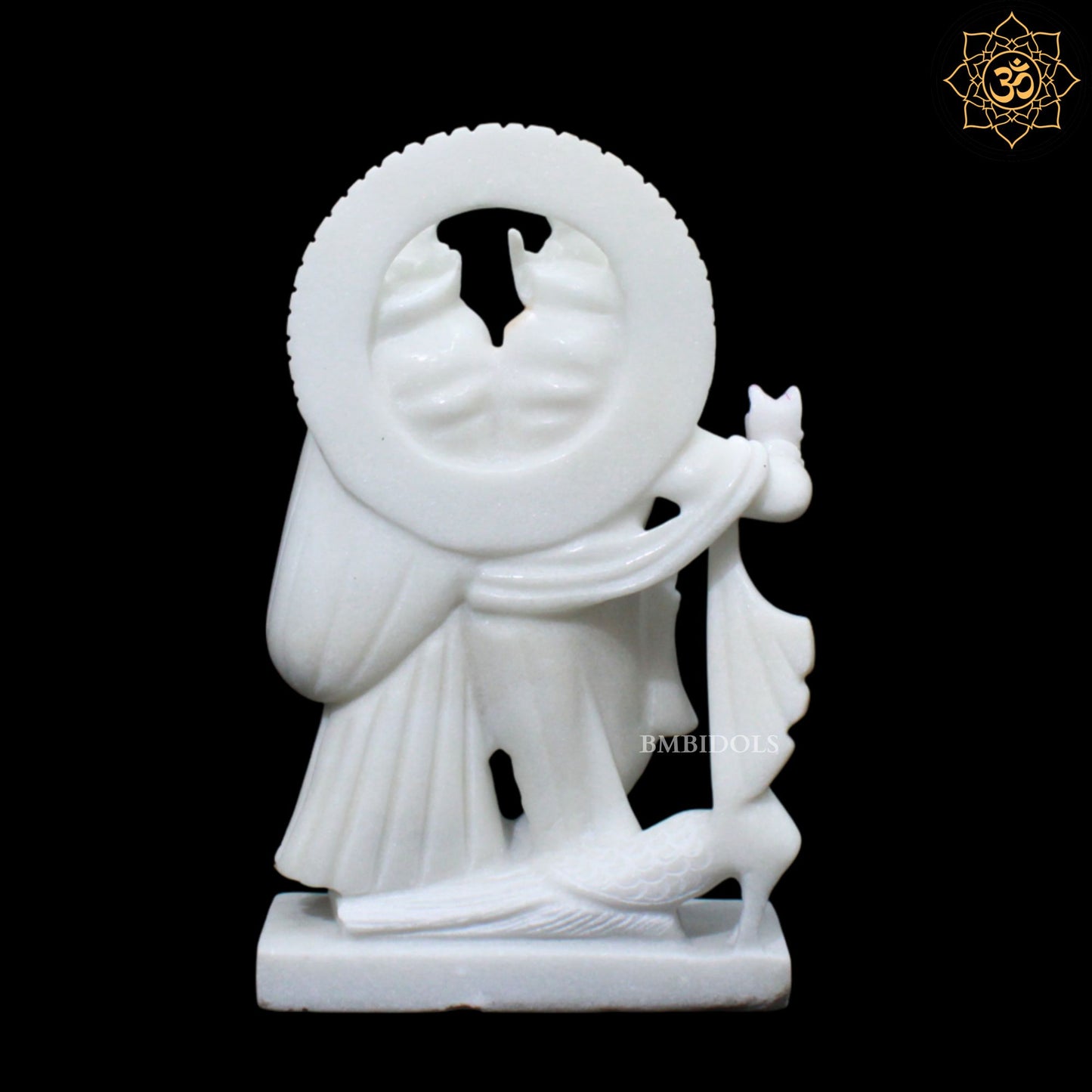 Jugal Radha Krishna Marble Murti for Homes and Temples in 12inches
