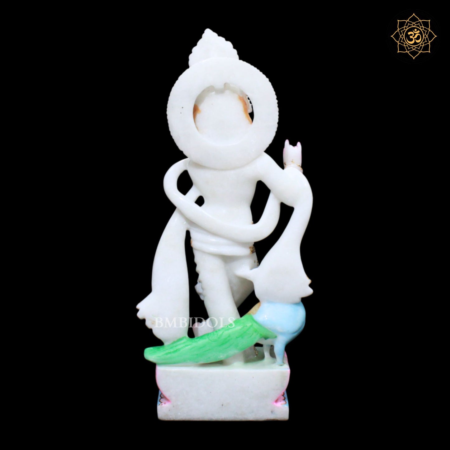 Marble Krishna Murti for Homes and Temples in 15inch