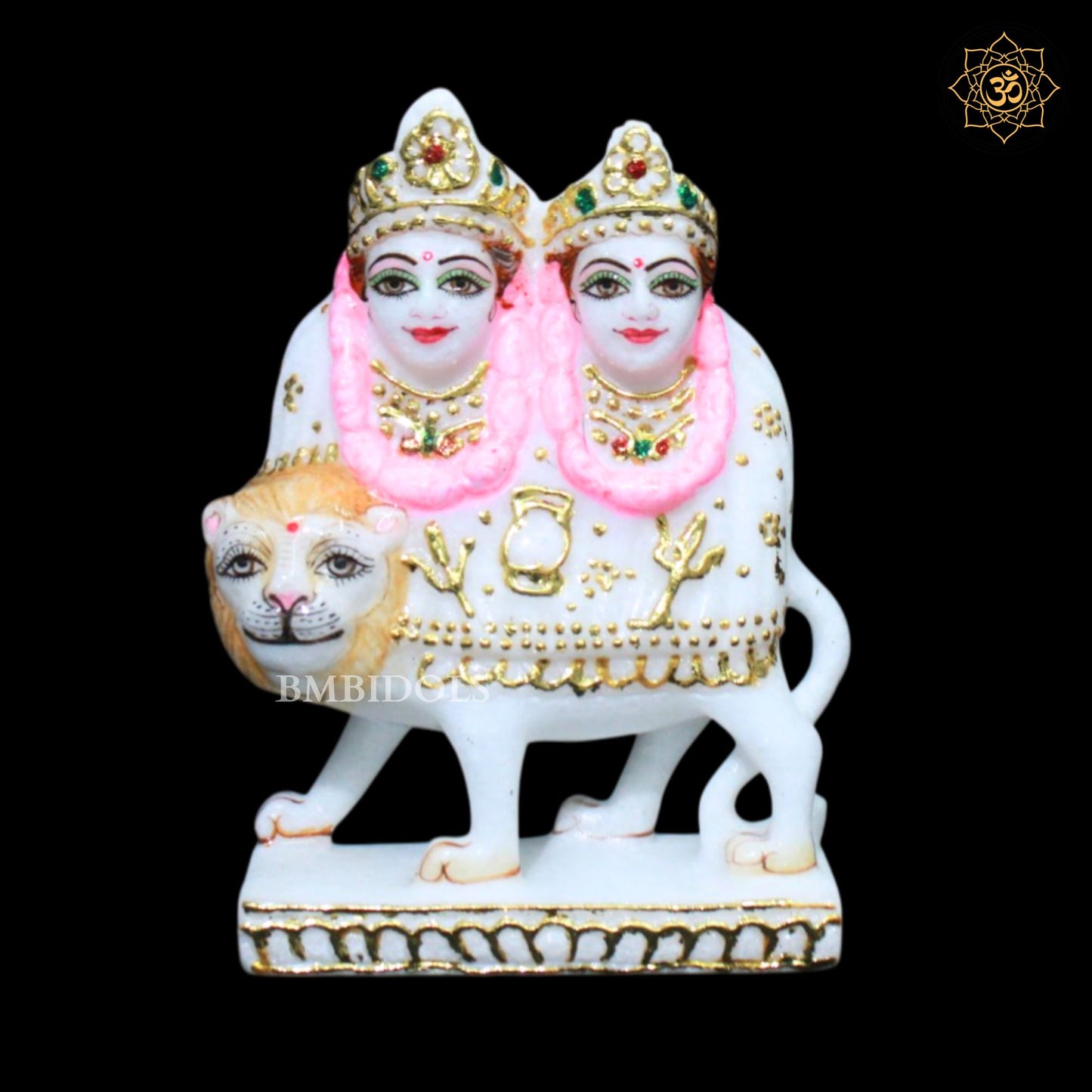 Chamunda Maa Murti in 6inches in Makrana Marble
