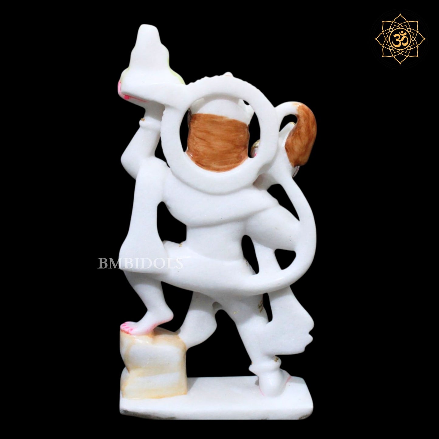 Veer Hanuman Marble Murti in 12inches in Makrana Marble