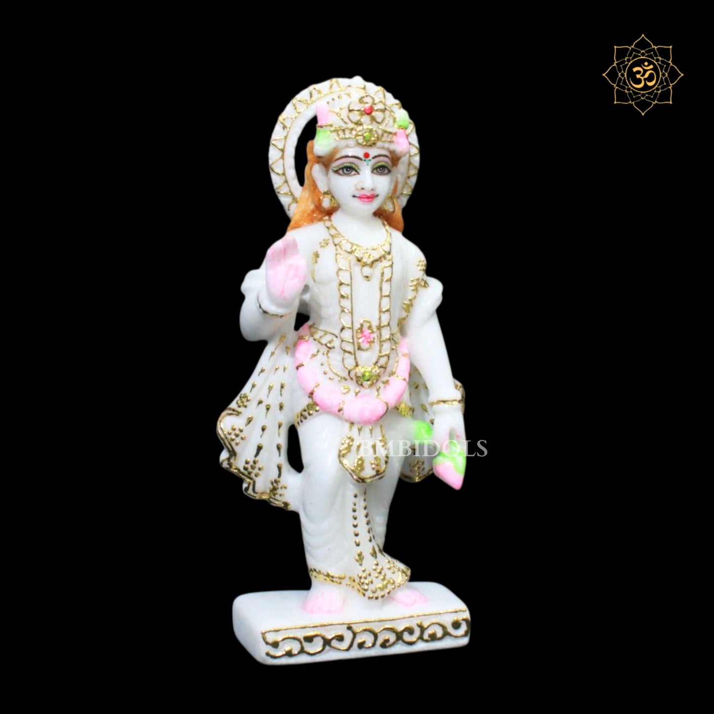 Lakshmi Narayan Marble Murti in 9inches for Homes and Temples