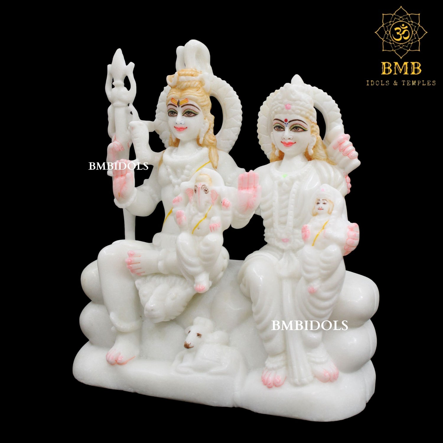 Marble Shiv Parivar Idols