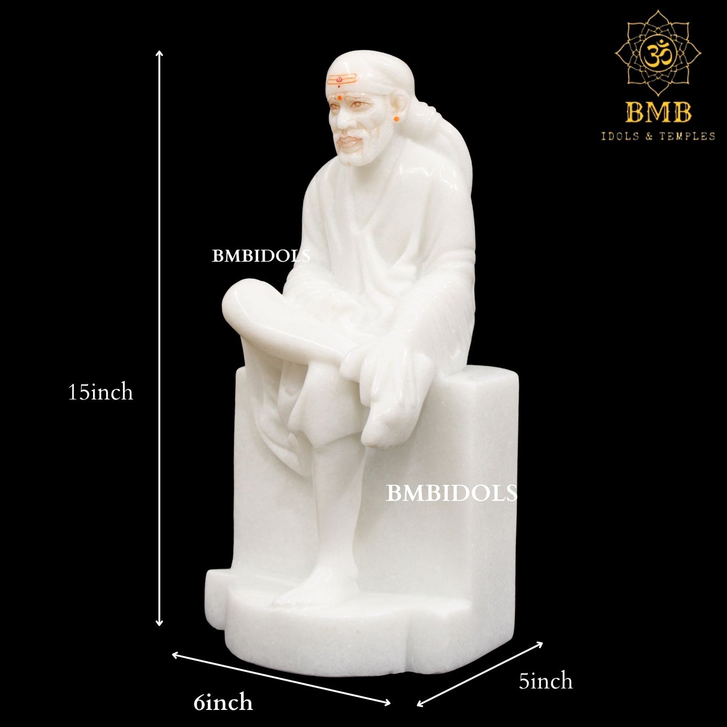 Sai Baba Marble Murti