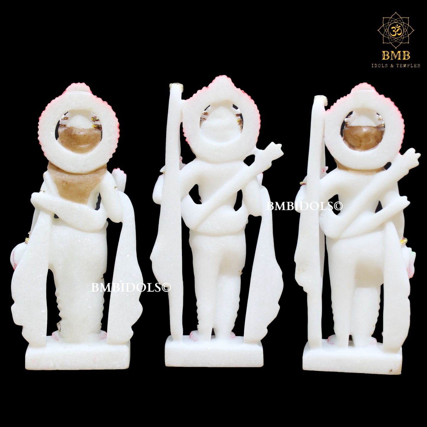 Marble Ram Darbar Murti made in 10inches in Makrana Marble