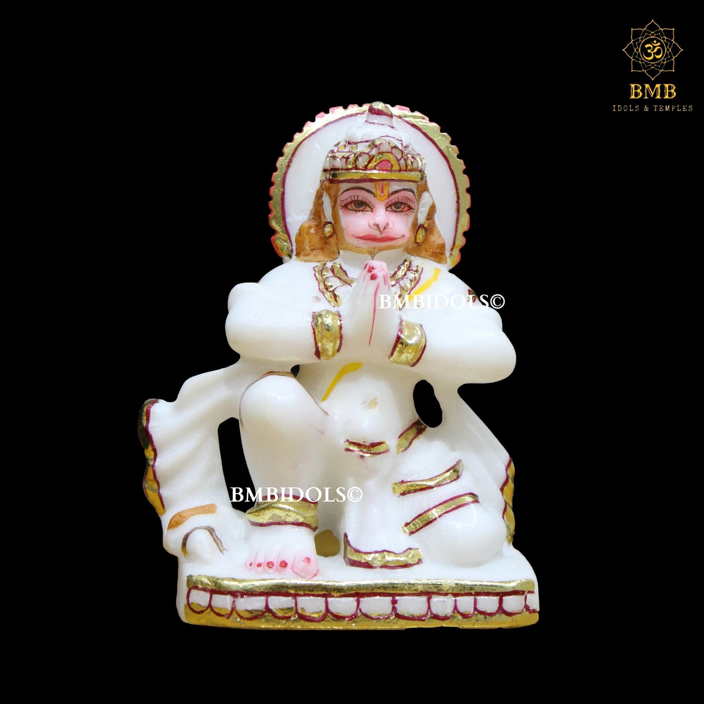 Marble Ram Darbar Murti made in 10inches in Makrana Marble