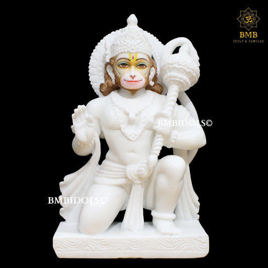 Marble Hanuman Statue 