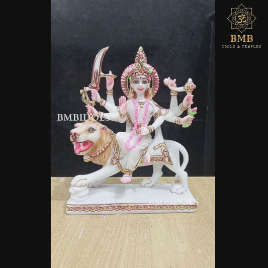 Marble Durga Murti