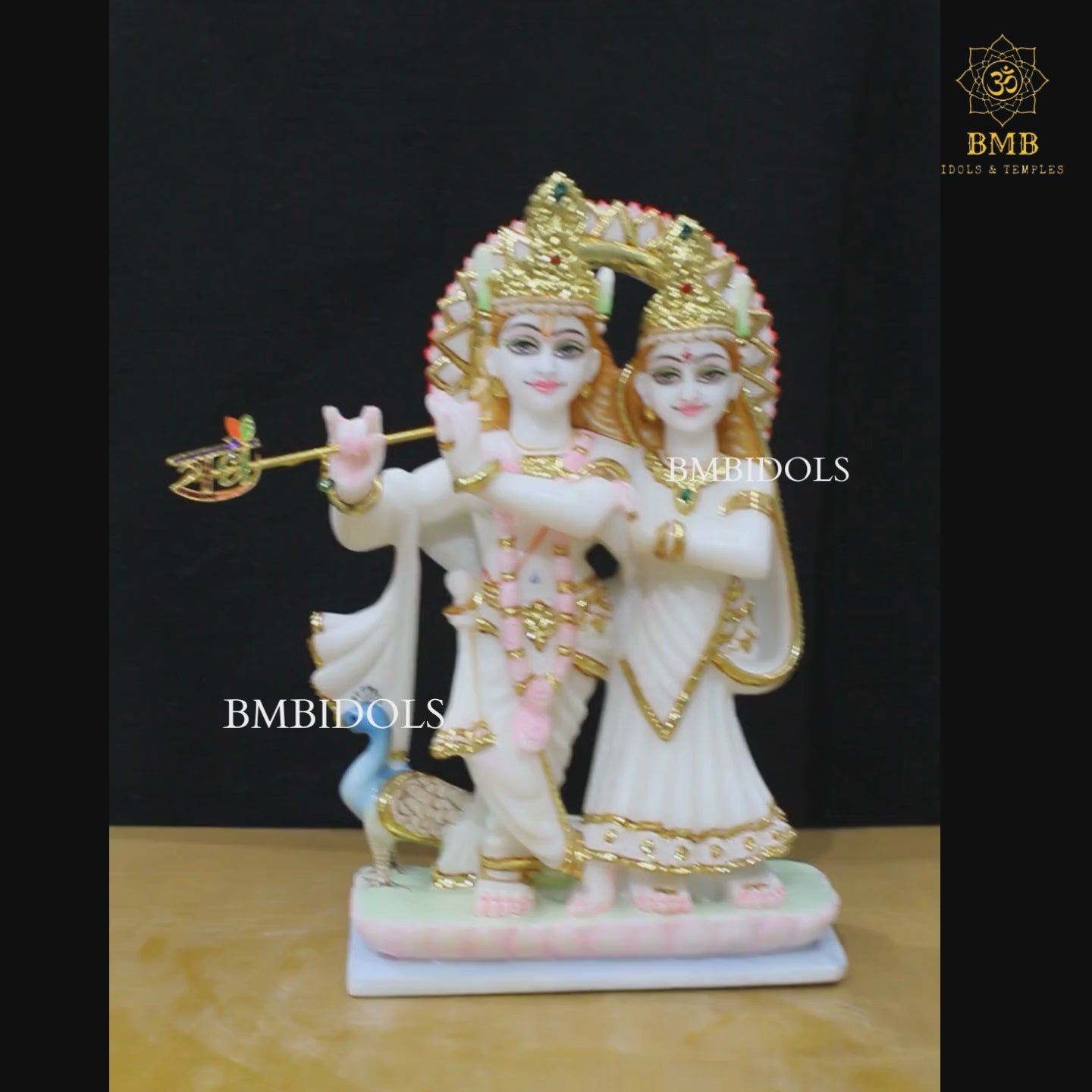 Marble Radha Krishna Idol