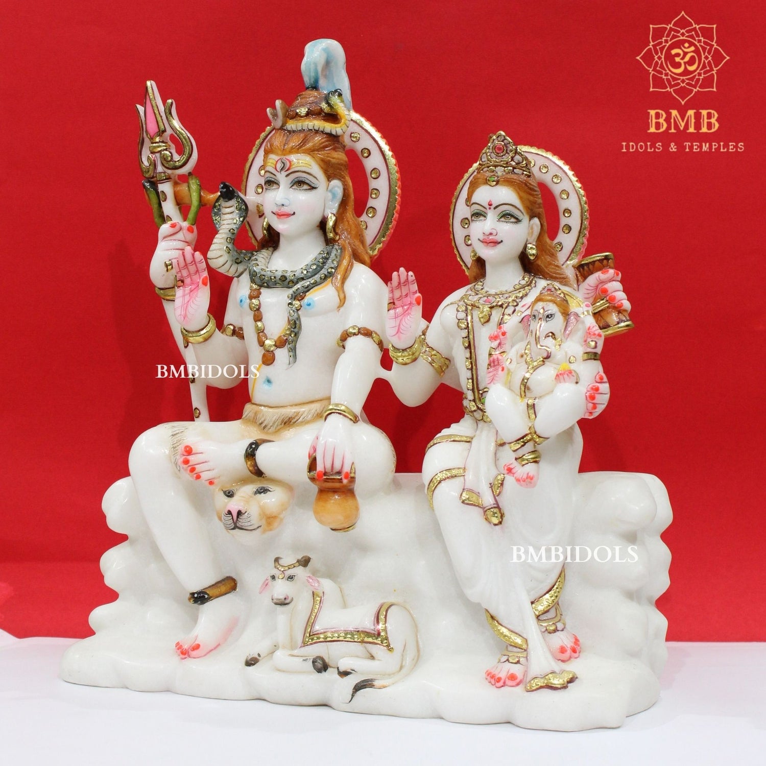 Marble Shiv Parivar 