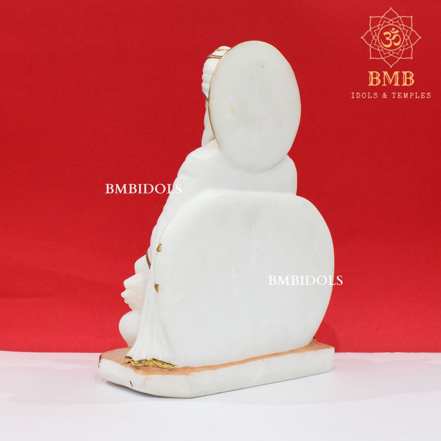 Marble Guru Nanak Dev Statue made in White Makrana Marble in 12inches