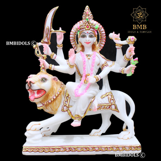 Marble Durga Murti