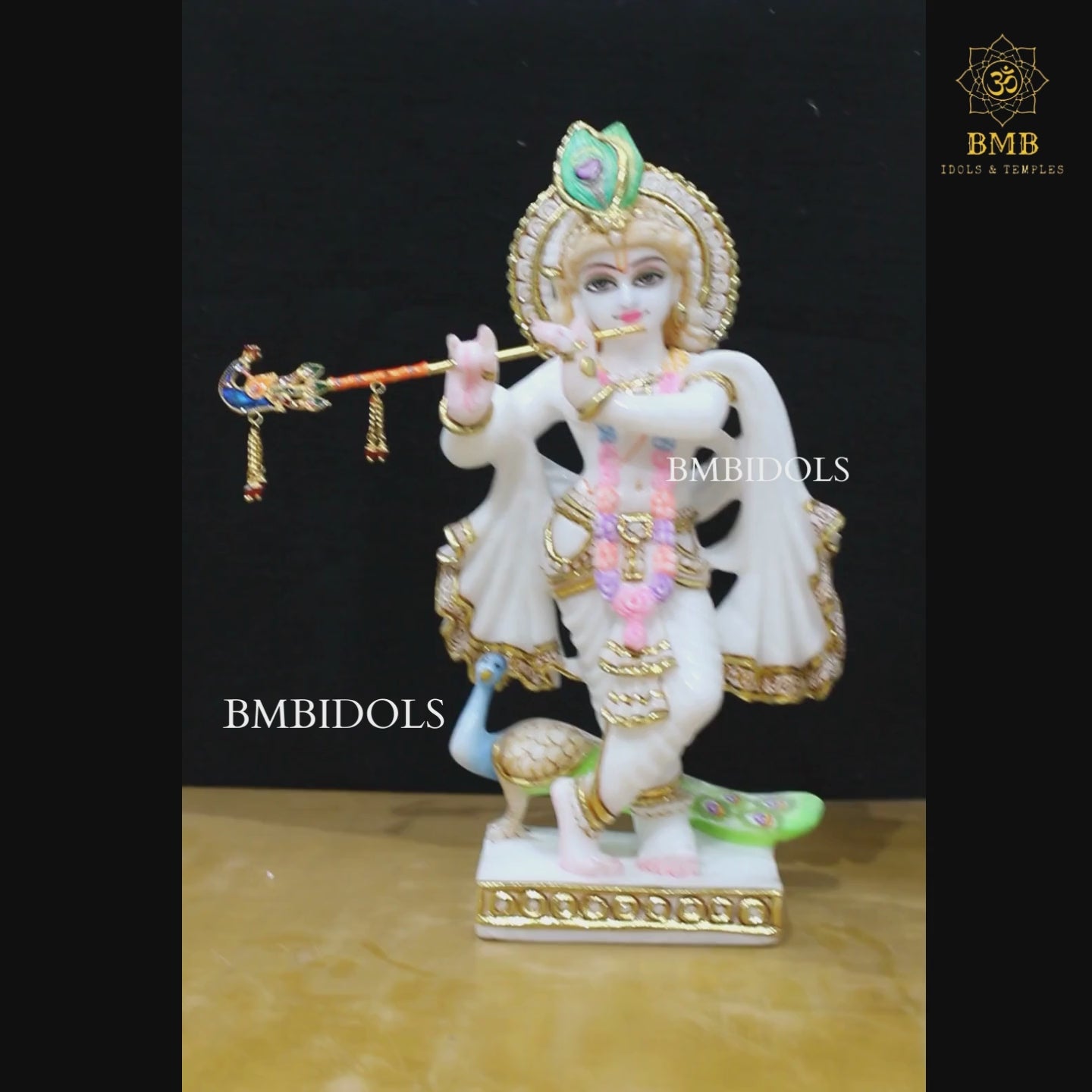 Marble Krishna Statue 