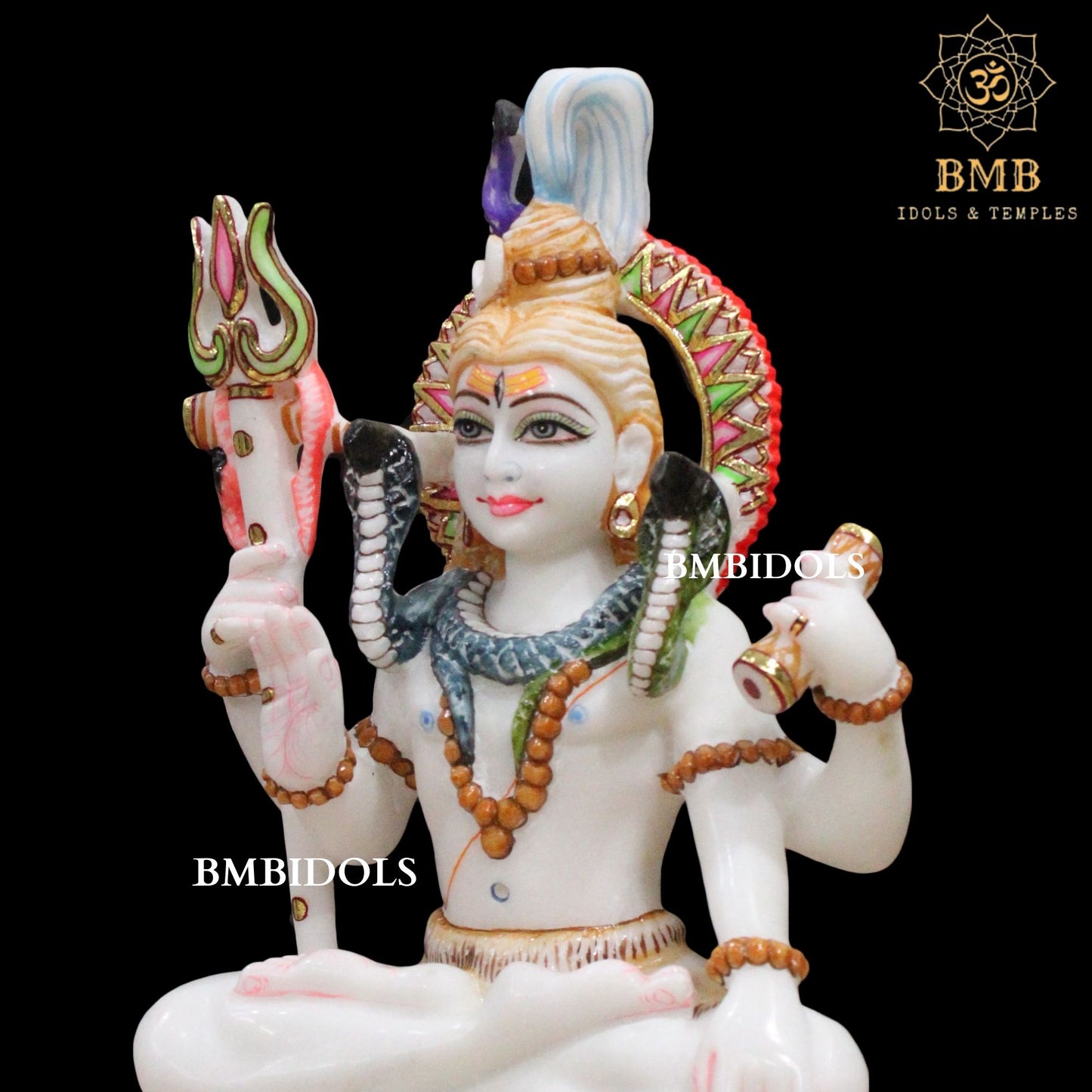 Bholenath Marble Statue Mahadev