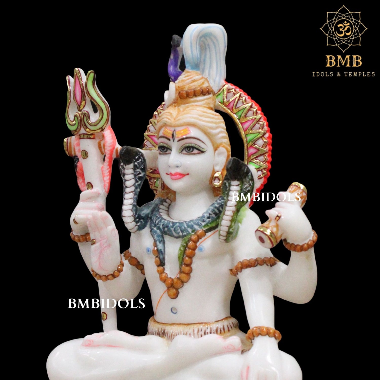 Bholenath Marble Statue Mahadev