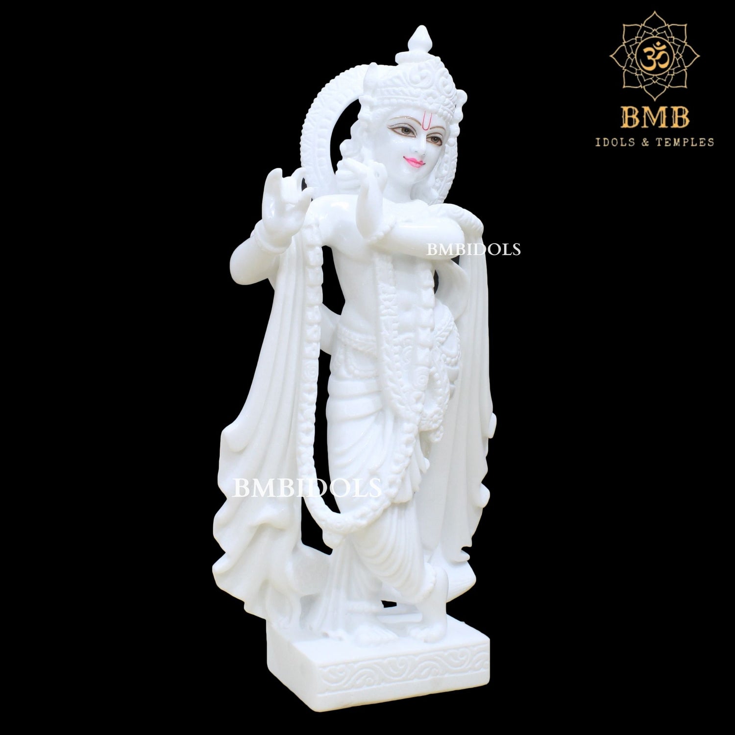 Marble Krishna Statue