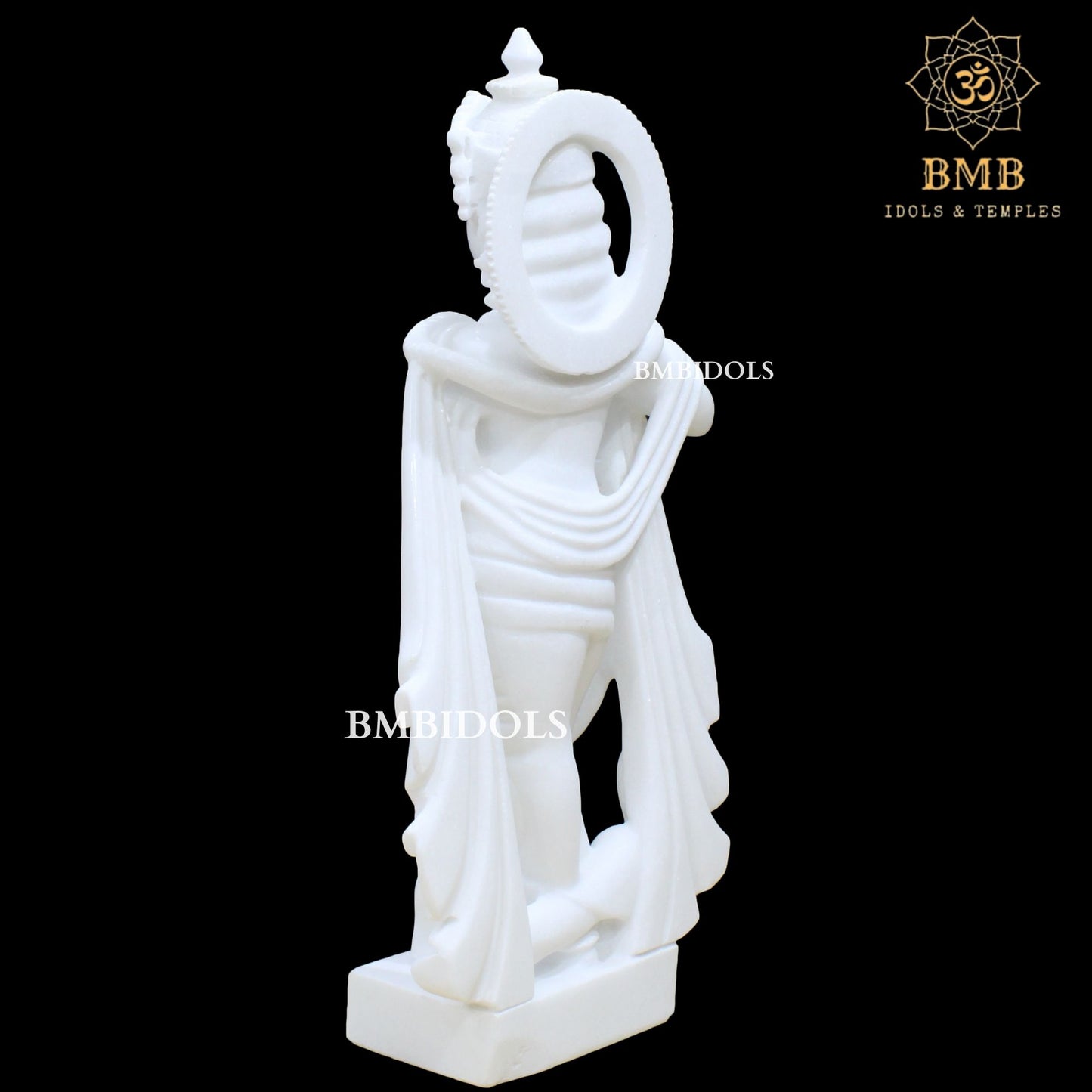 2feet Marble Radha Krishna Statue in Makrana Marble for Home and Temples