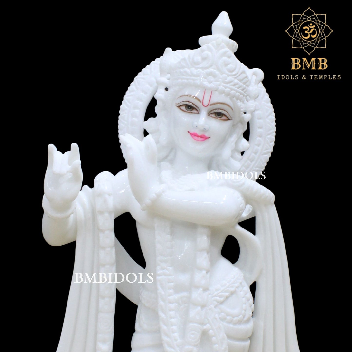 Marble Krishna Idol